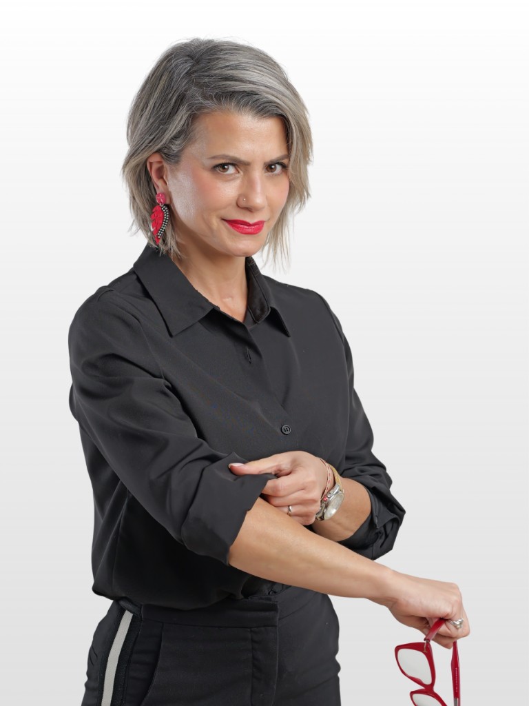 Rosaida Plá en una master class de educación de producto para marcas de belleza